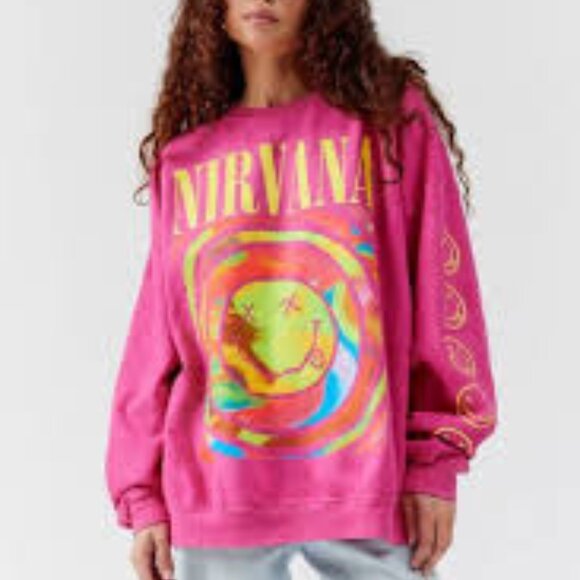 Urban Outfitters Nirvana Crewneck - S/M - Picture 2 of 5